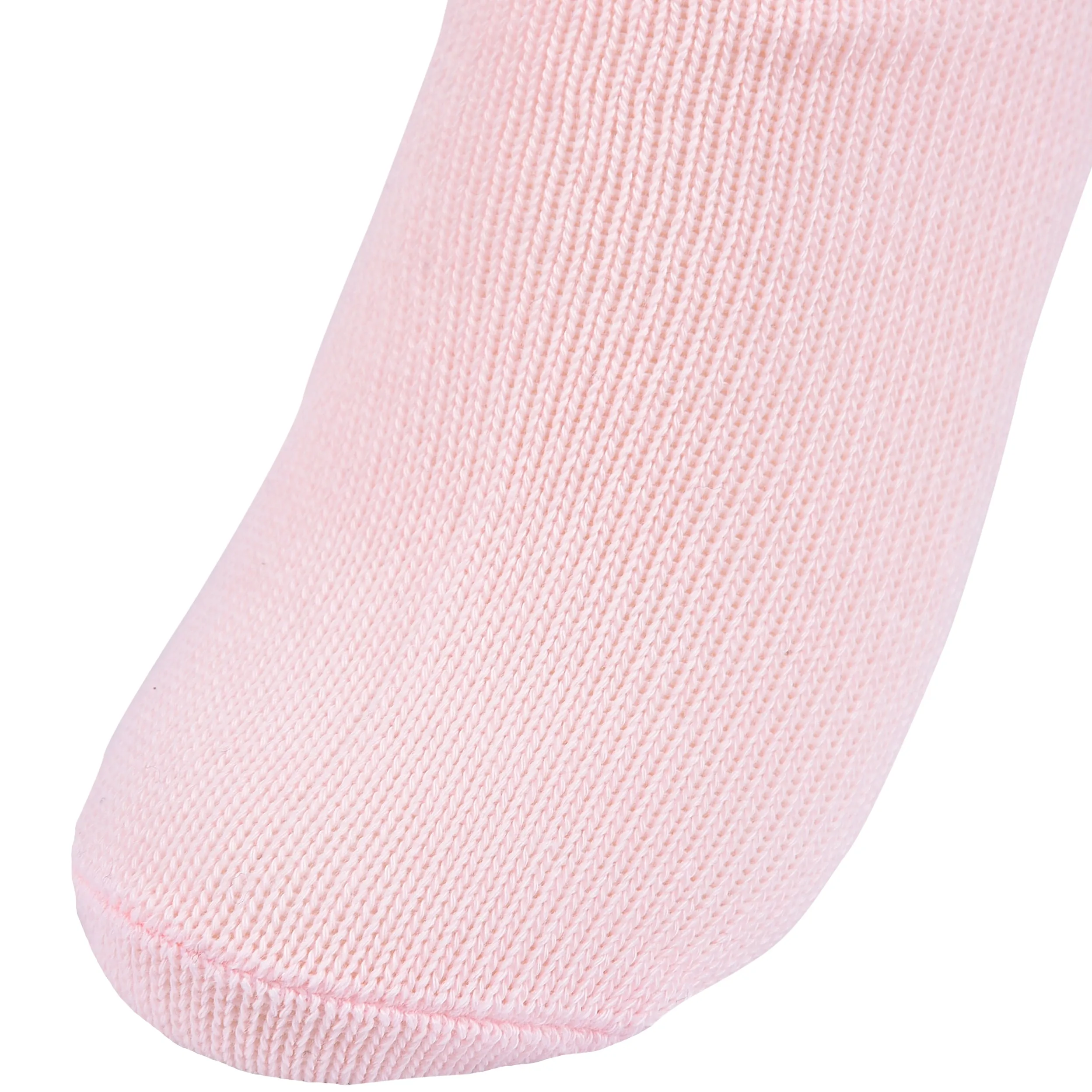 Laulax 3 Pairs Ladies Loose Top Gentle Grip Diabetic Cotton Socks, Black, Pink, Blue, Size UK 4 - 7 / Europe 36 - 41