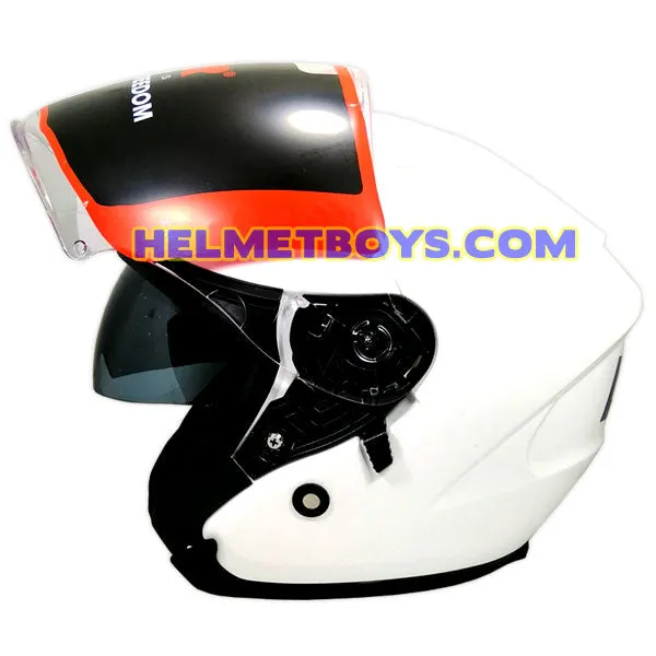 LAZER JH3 Motorcycle Sunvisor Helmet Glossy Colors