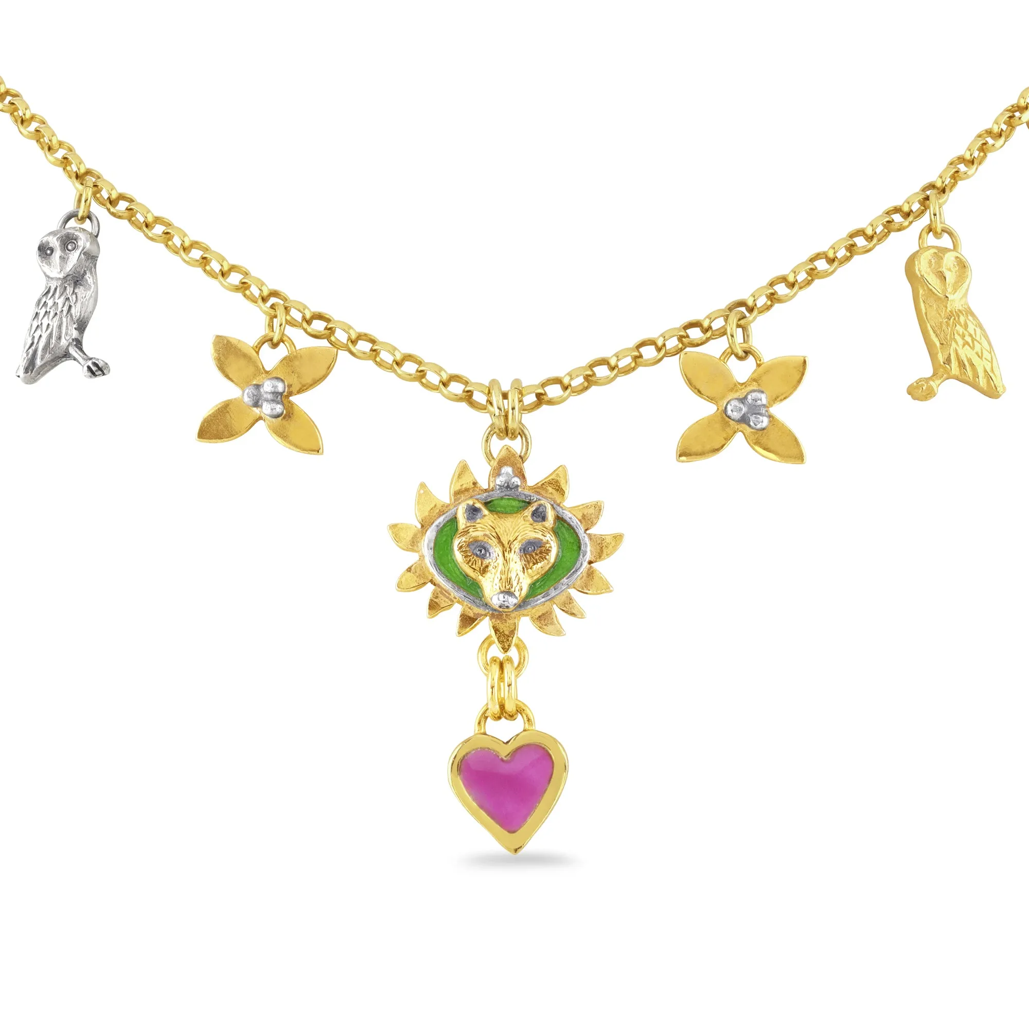 Limited Edition Fiesta Mega Charm Necklace