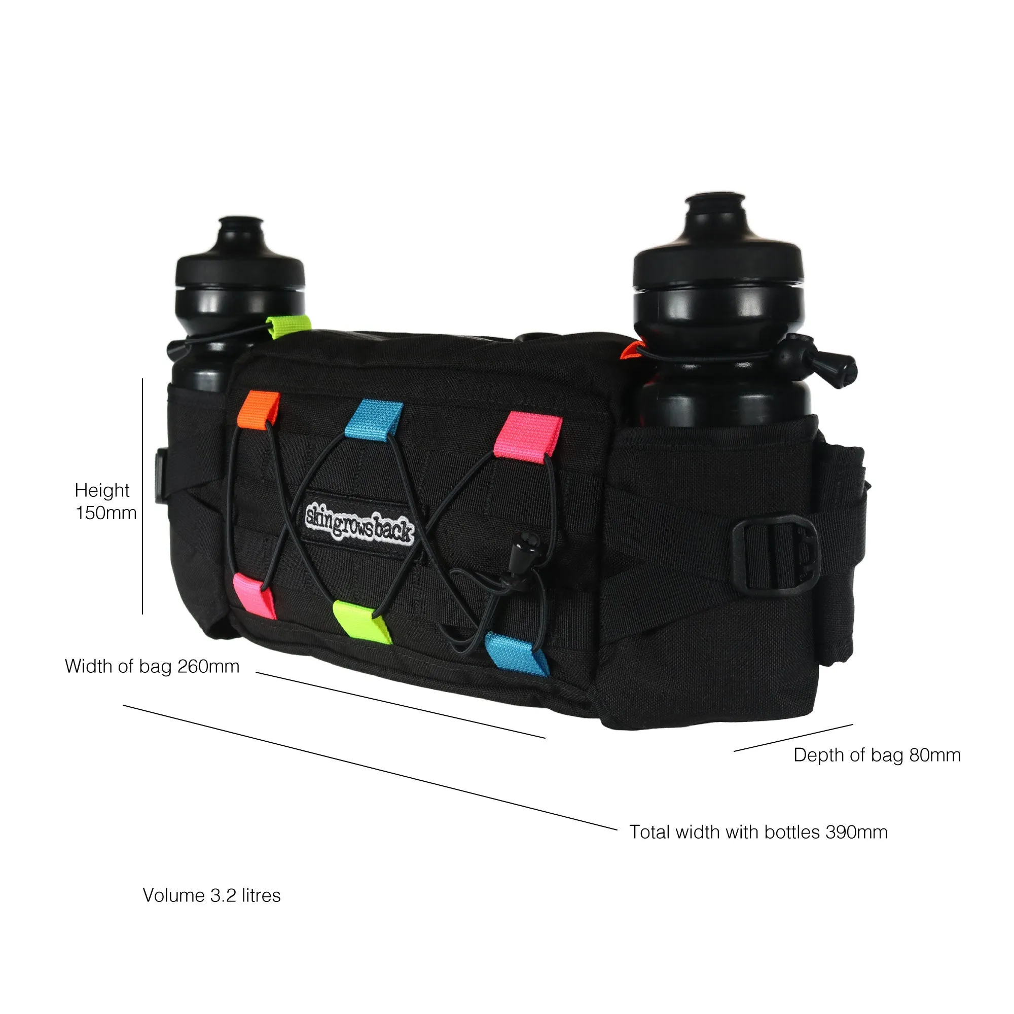 LOW LOADER Mixed Terrain Bum Bag Neon