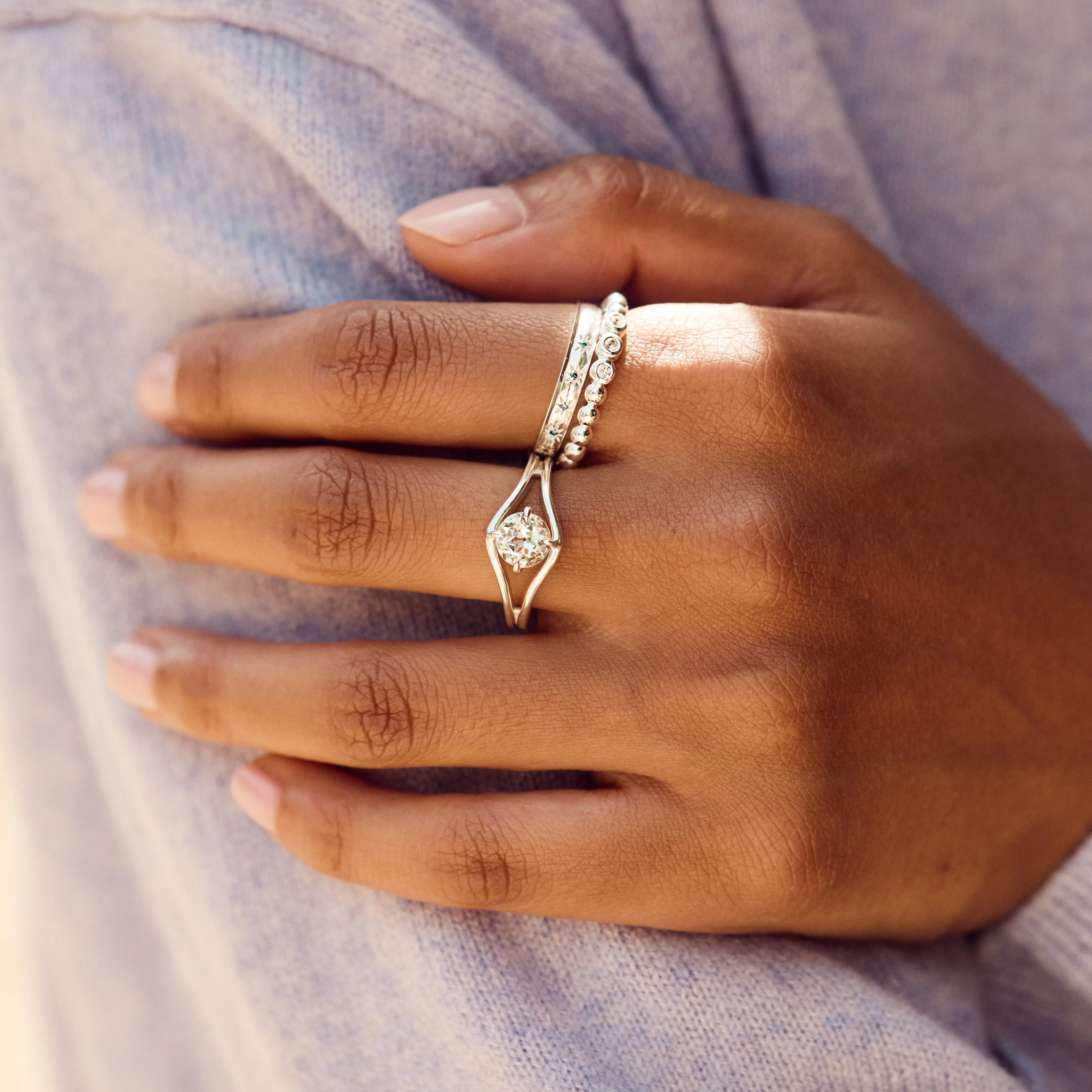 Marisa Green Amethyst Ring