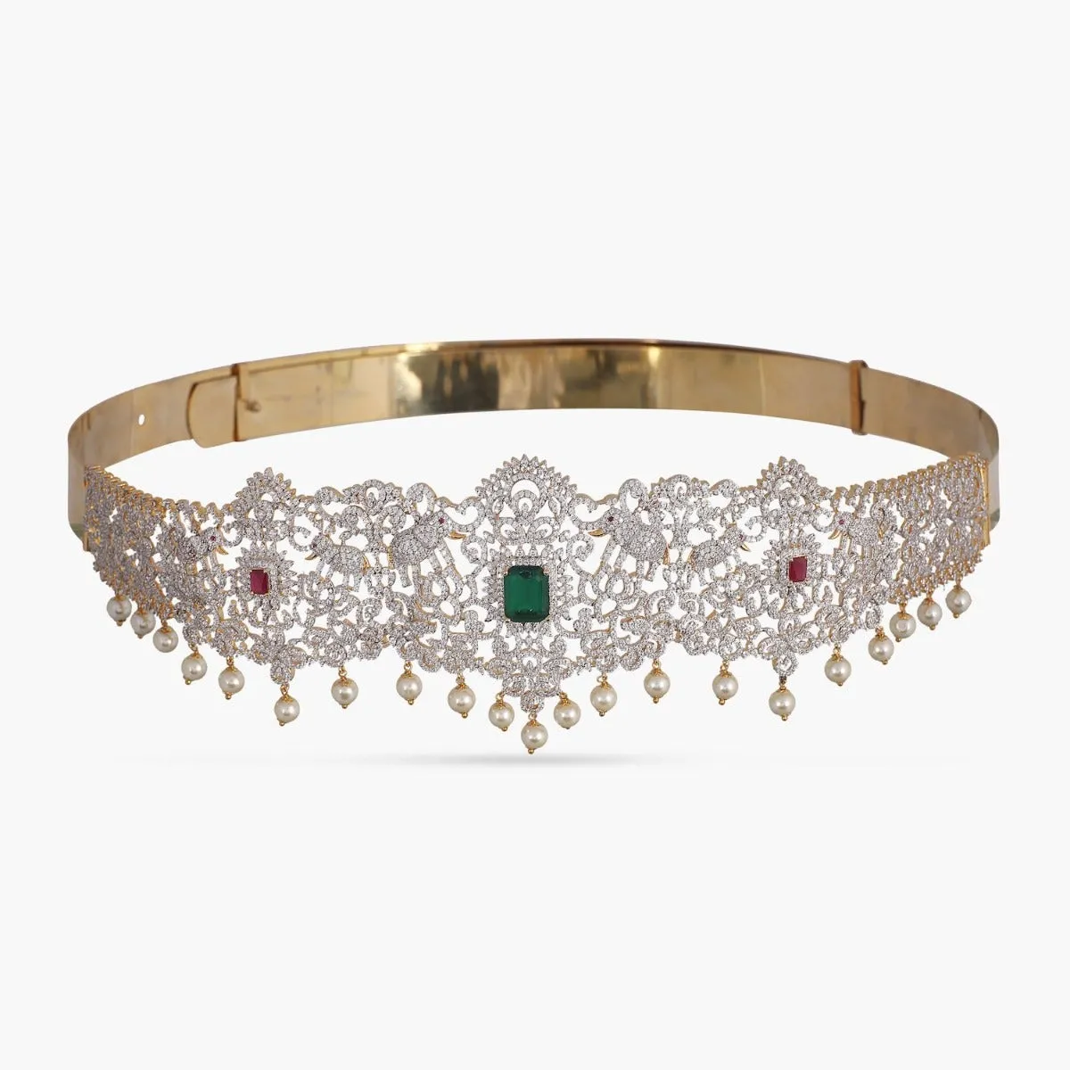 Menaha Nakshatra CZ Waist Band