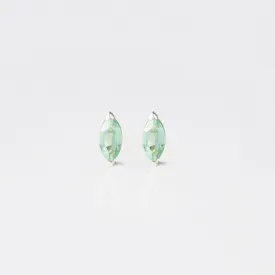 Mint Kyanite Marquise Stud Earrings