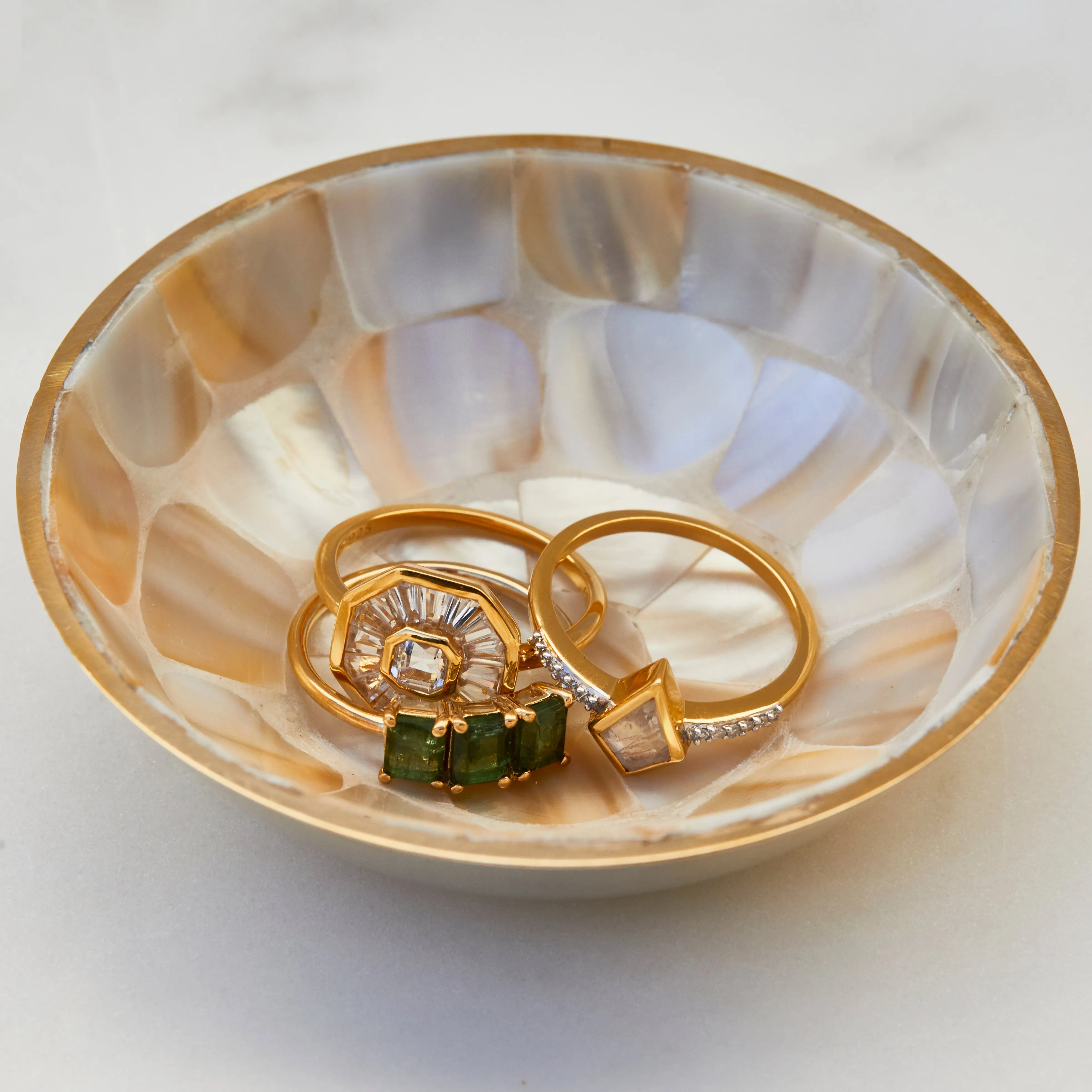 Mother Of Pearl Trinket Tray