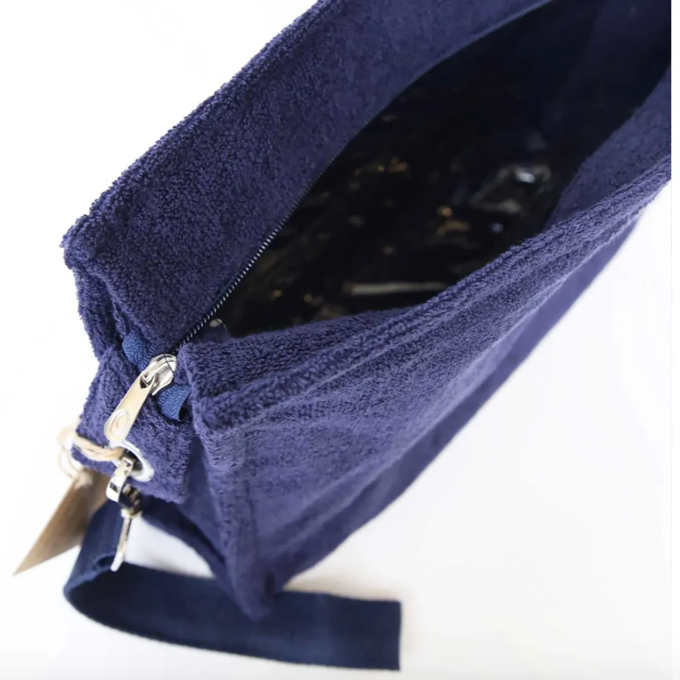 Navy Terry Pouch