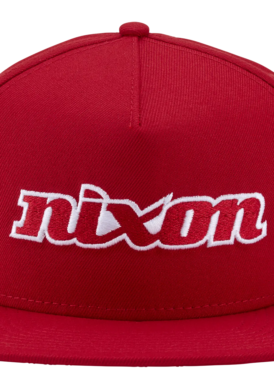 Ninetyeight Snapback Hat - Red