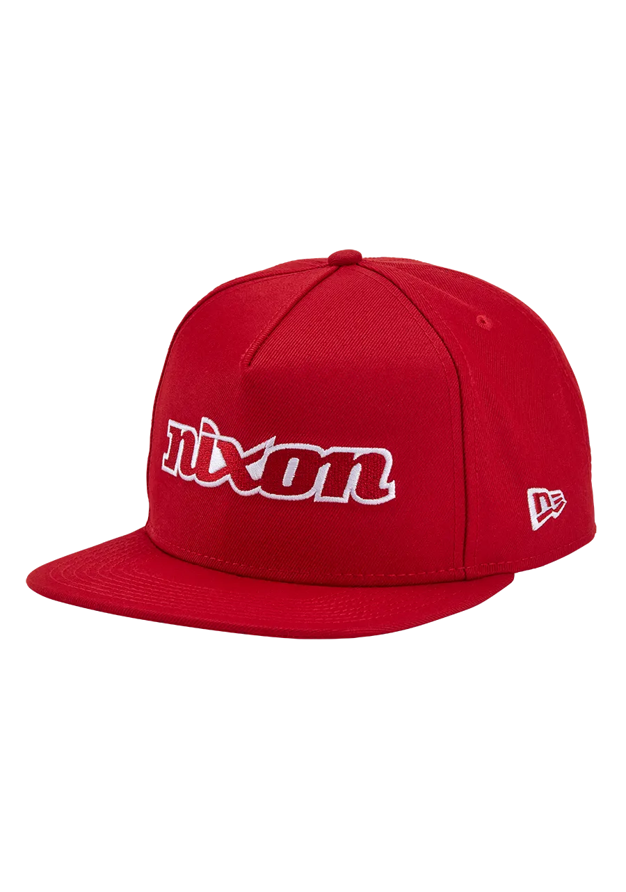 Ninetyeight Snapback Hat - Red