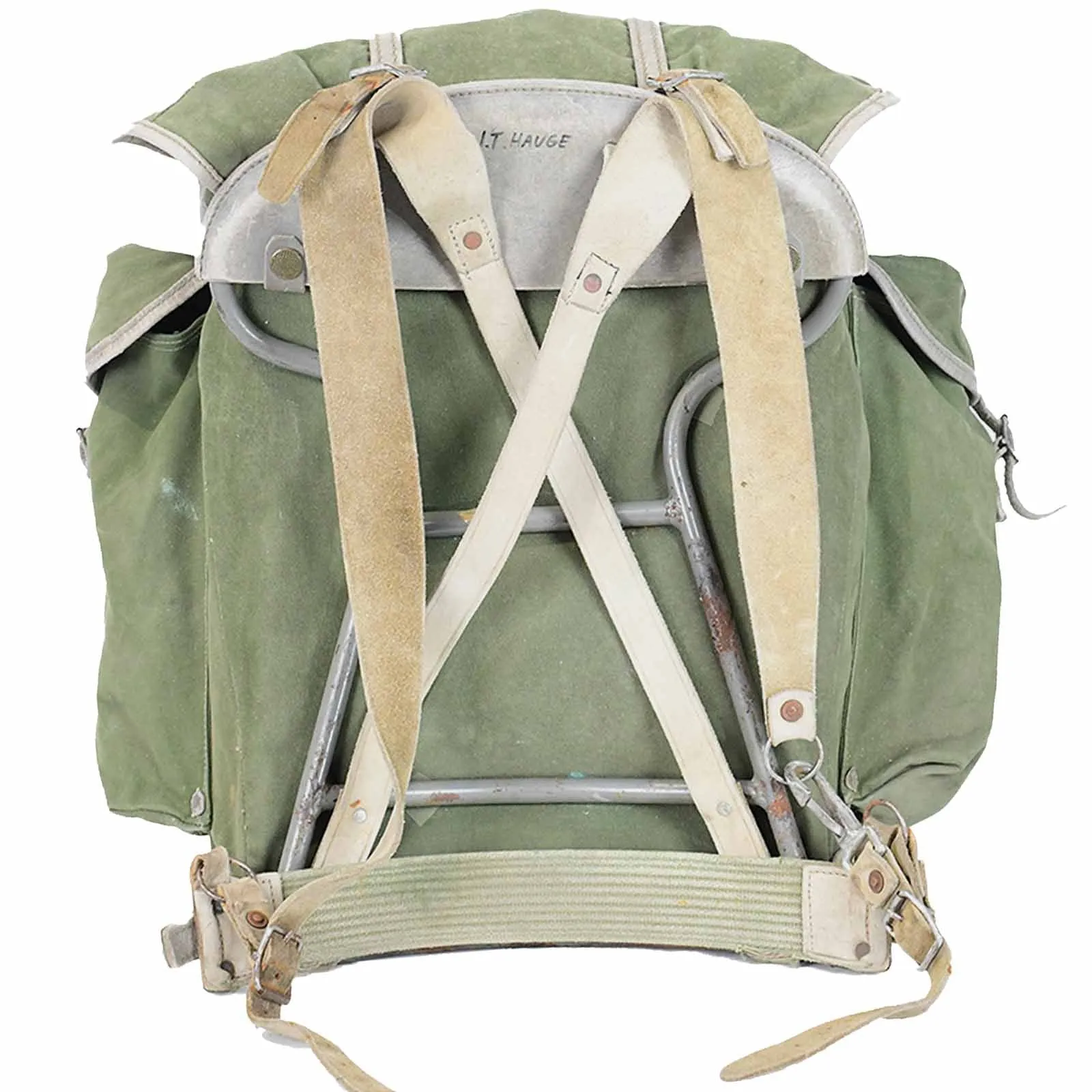 Norwegian Vintage Rucksack Olive