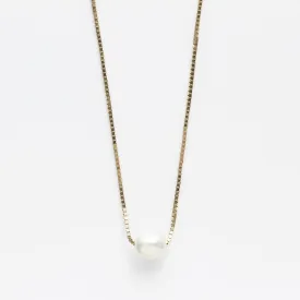 Pearl Solitaire Necklace