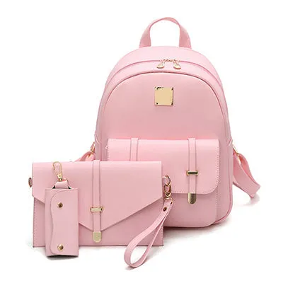 Pu Leather Backpack