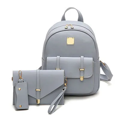 Pu Leather Backpack