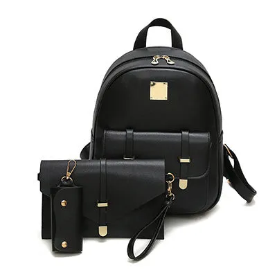 Pu Leather Backpack