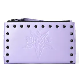 Purple BCC Goat - Wristlet Pouch