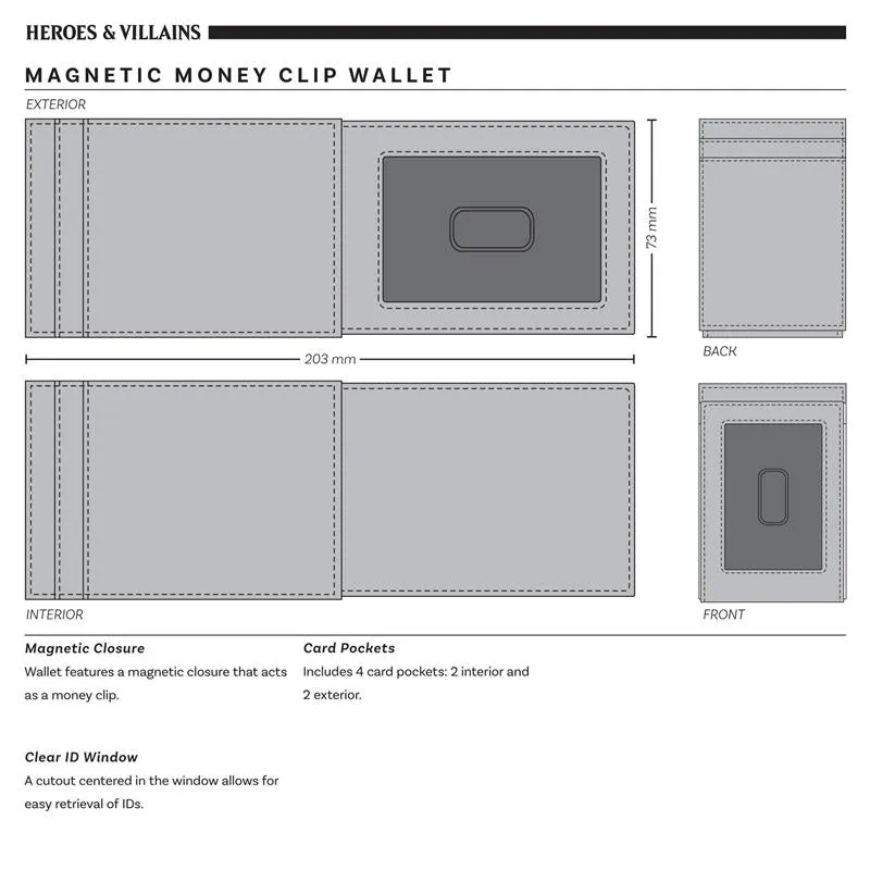 Rebel Alliance Money Clip Wallet