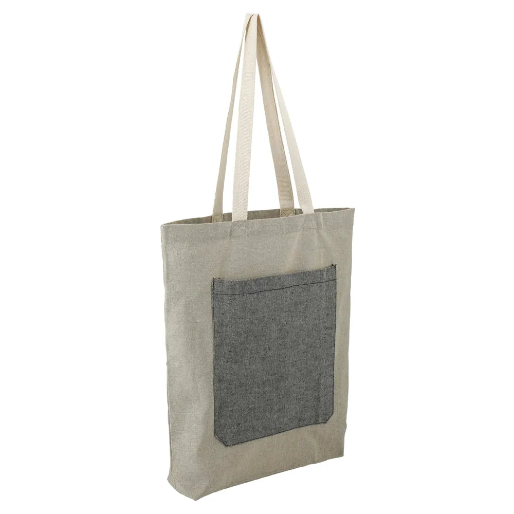 Recycled Cotton Pocket Tote