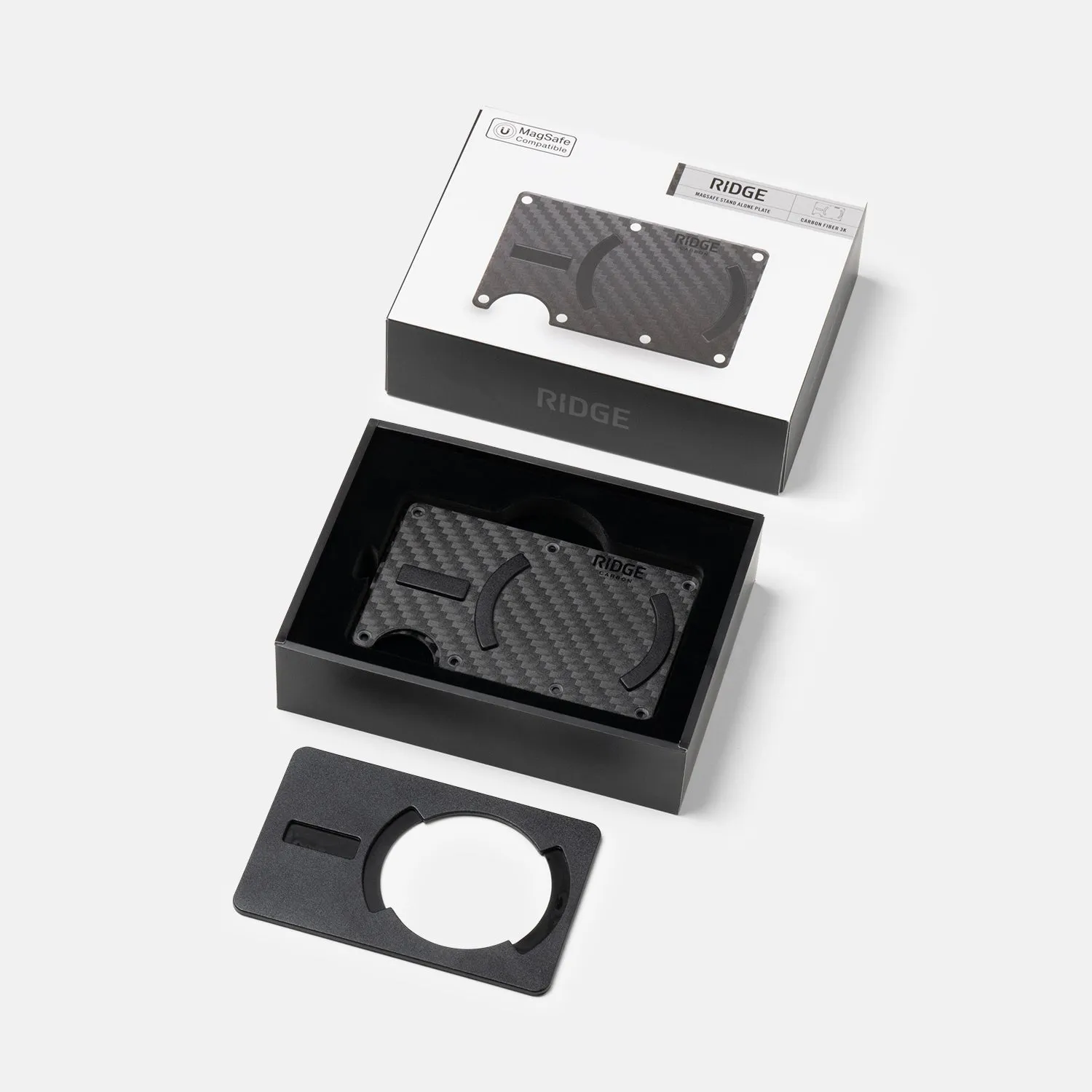 Ridge Plates For MagSafe - Carbon Fiber 3k