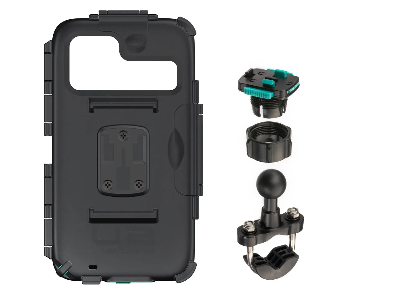 Samsung Galaxy S10 / S10  Tough Waterproof Case Motorcycle Mount