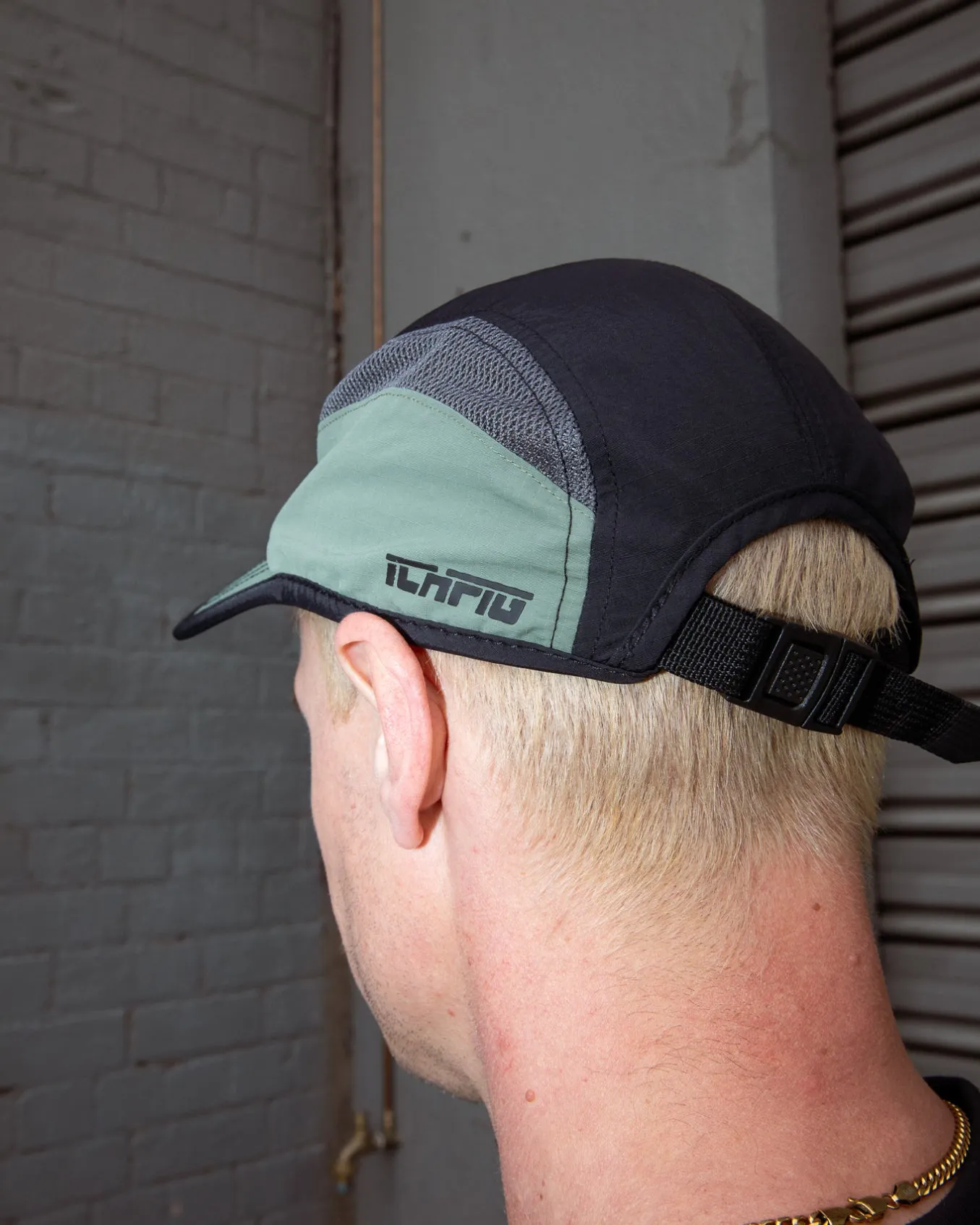 Strike Slip Panel Hat - Dark Jungle