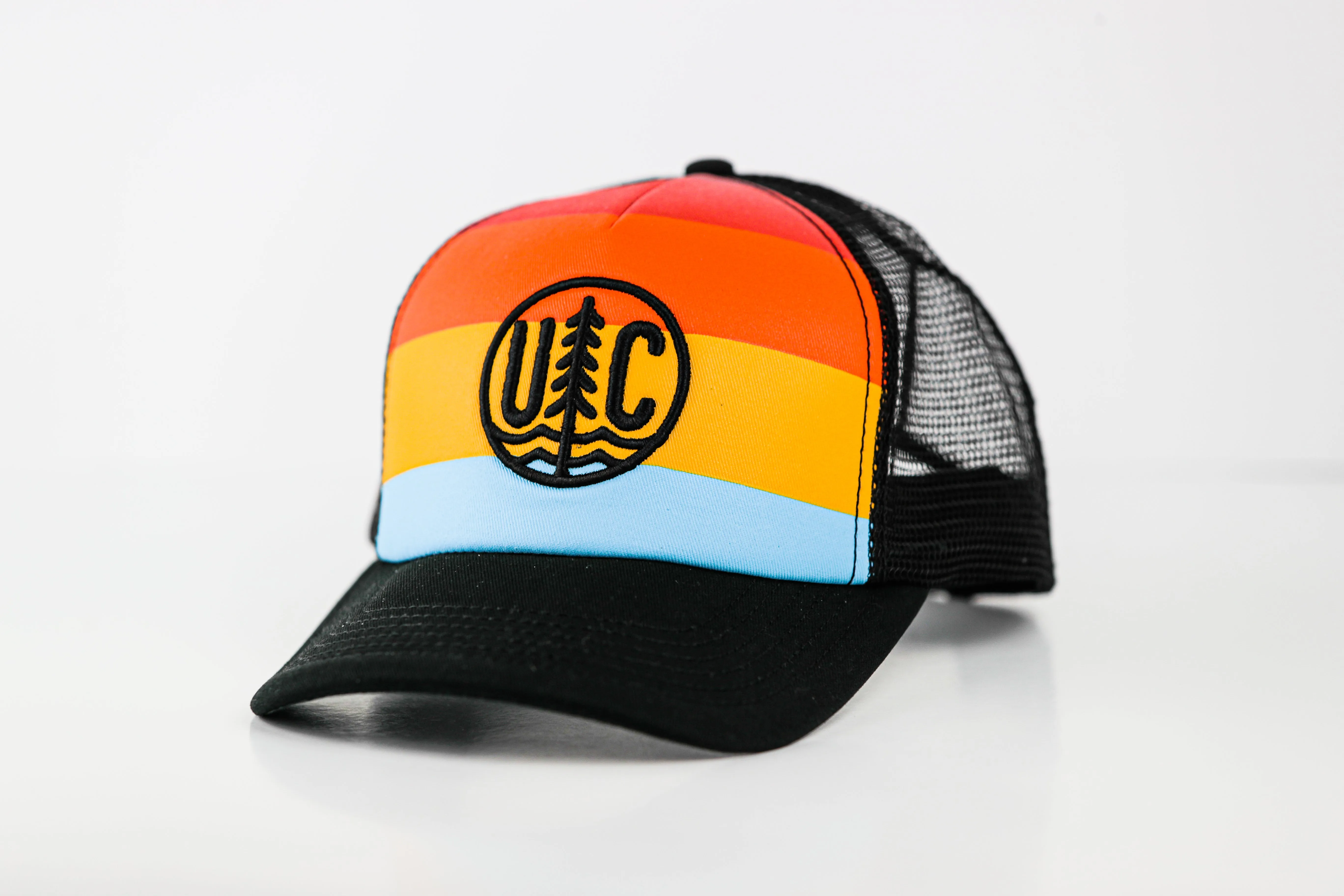 Stripe Trucker