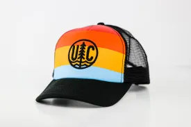 Stripe Trucker