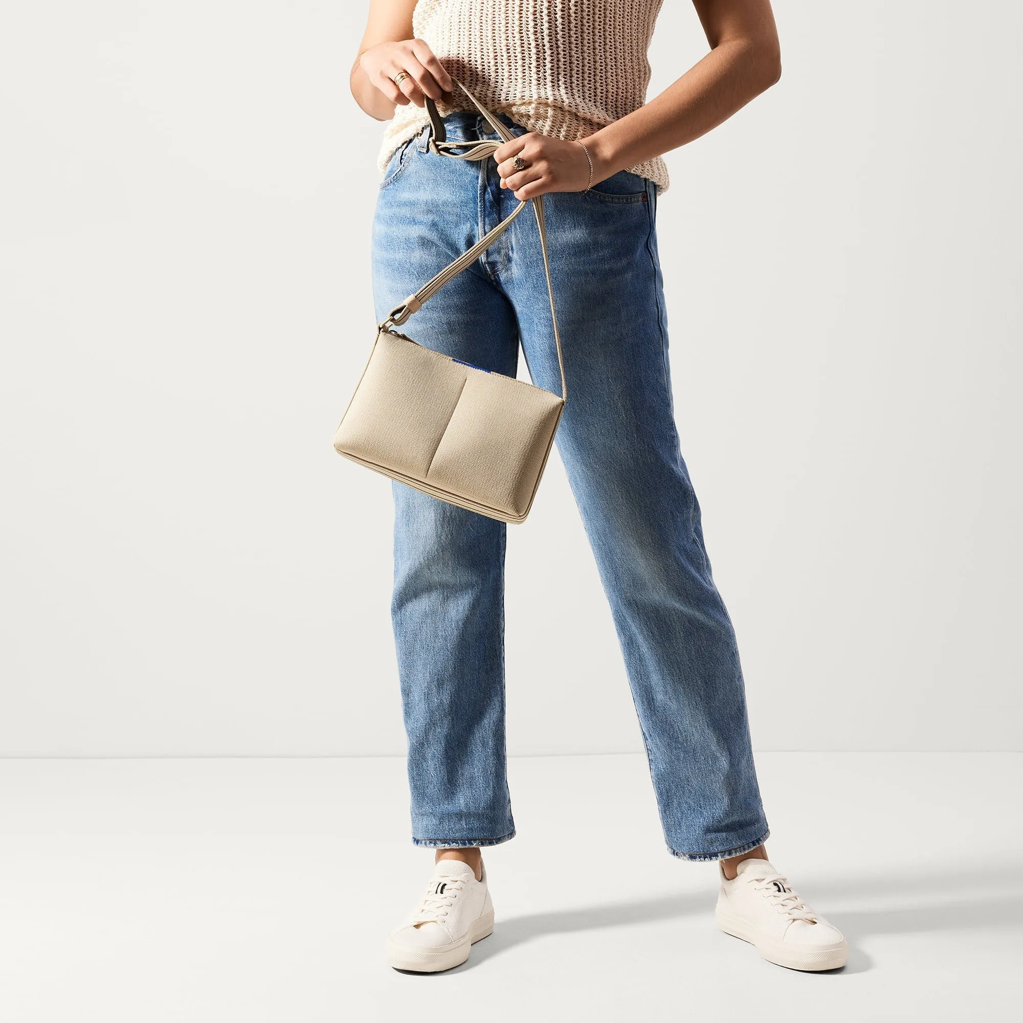 The Casual Crossbody - Parchment