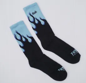 TKSB - Blue Flame Socks