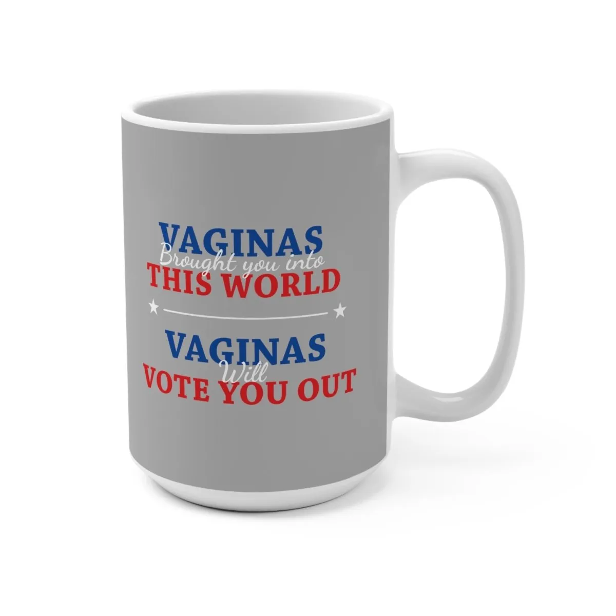 Vaginas Brought You Into This World - Mug