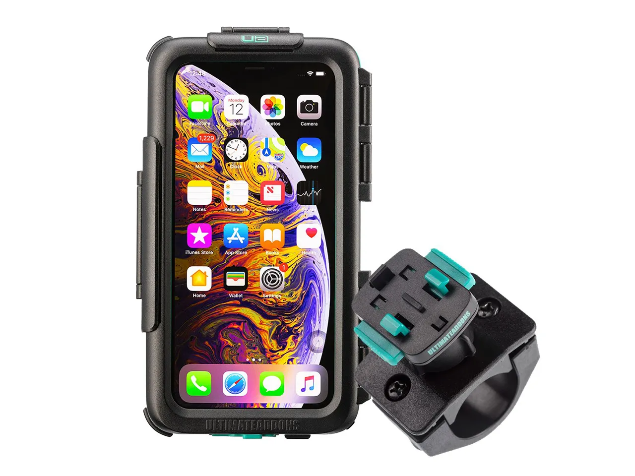 Waterproof Tough Case & Strong Secure Bike Handlebar Mounting Kit Apple iPhone 6 7 8 & SE 2020 / 2022