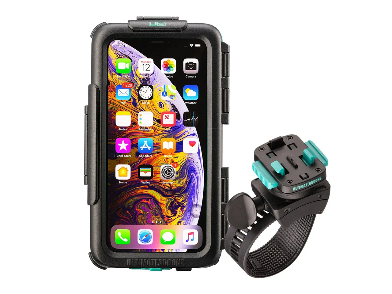 Waterproof Tough Case & Strong Secure Bike Handlebar Mounting Kit Apple iPhone 6 7 8 & SE 2020 / 2022