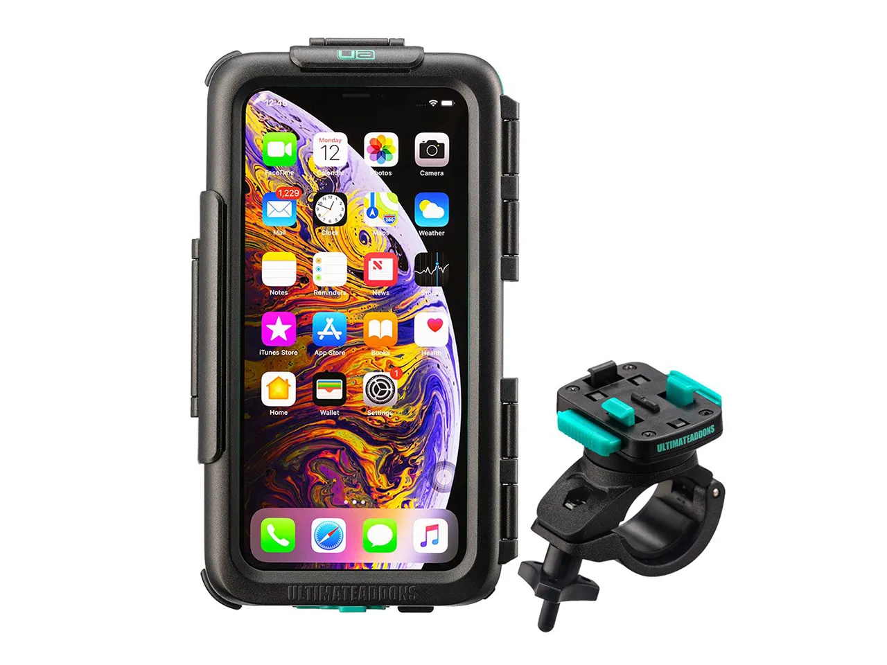 Waterproof Tough Case & Strong Secure Bike Handlebar Mounting Kit Apple iPhone 6 7 8 & SE 2020 / 2022