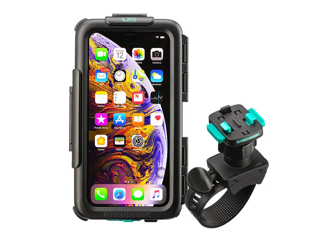 Waterproof Tough Case & Strong Secure Bike Handlebar Mounting Kit Apple iPhone 6 7 8 & SE 2020 / 2022