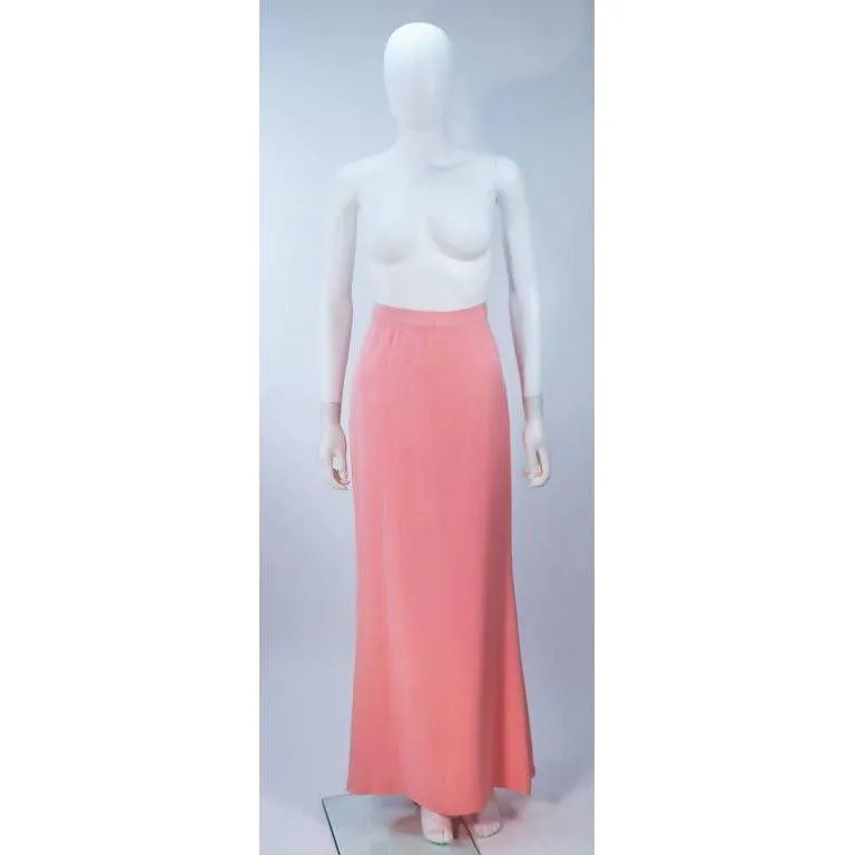 Yves Saint Laurent Pink Maxi Skirt | FR 38